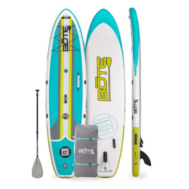 Bote Breeze Aero Inflatable 11'6" SUP Stand Up Paddleboard with Paddle - Image 7